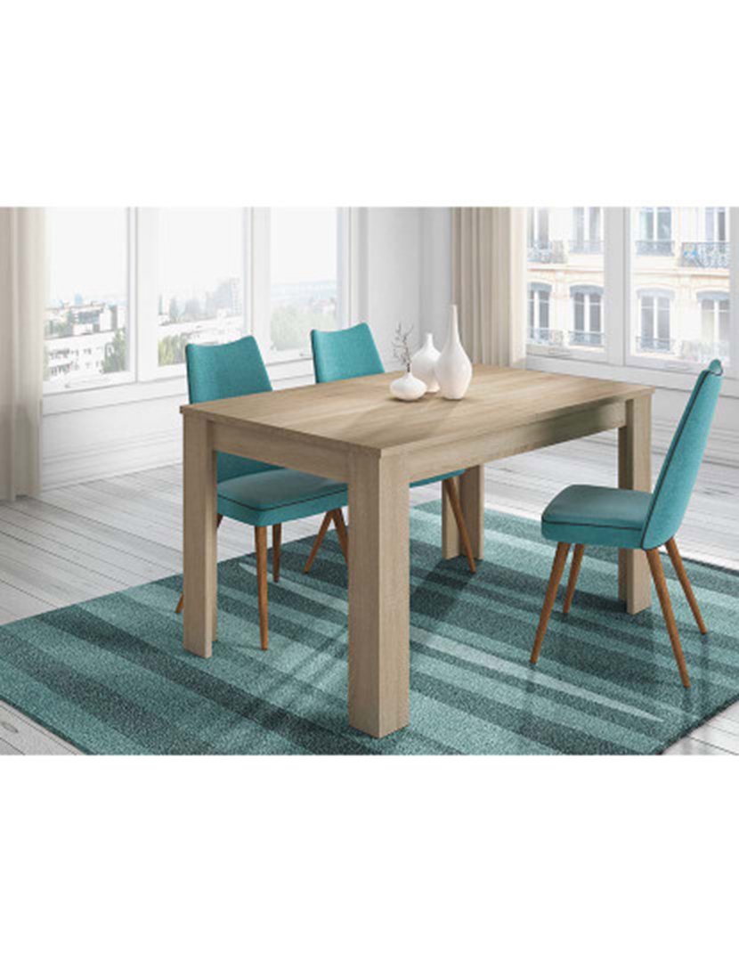 Mesa Refeição Extensível Practico Carvalho