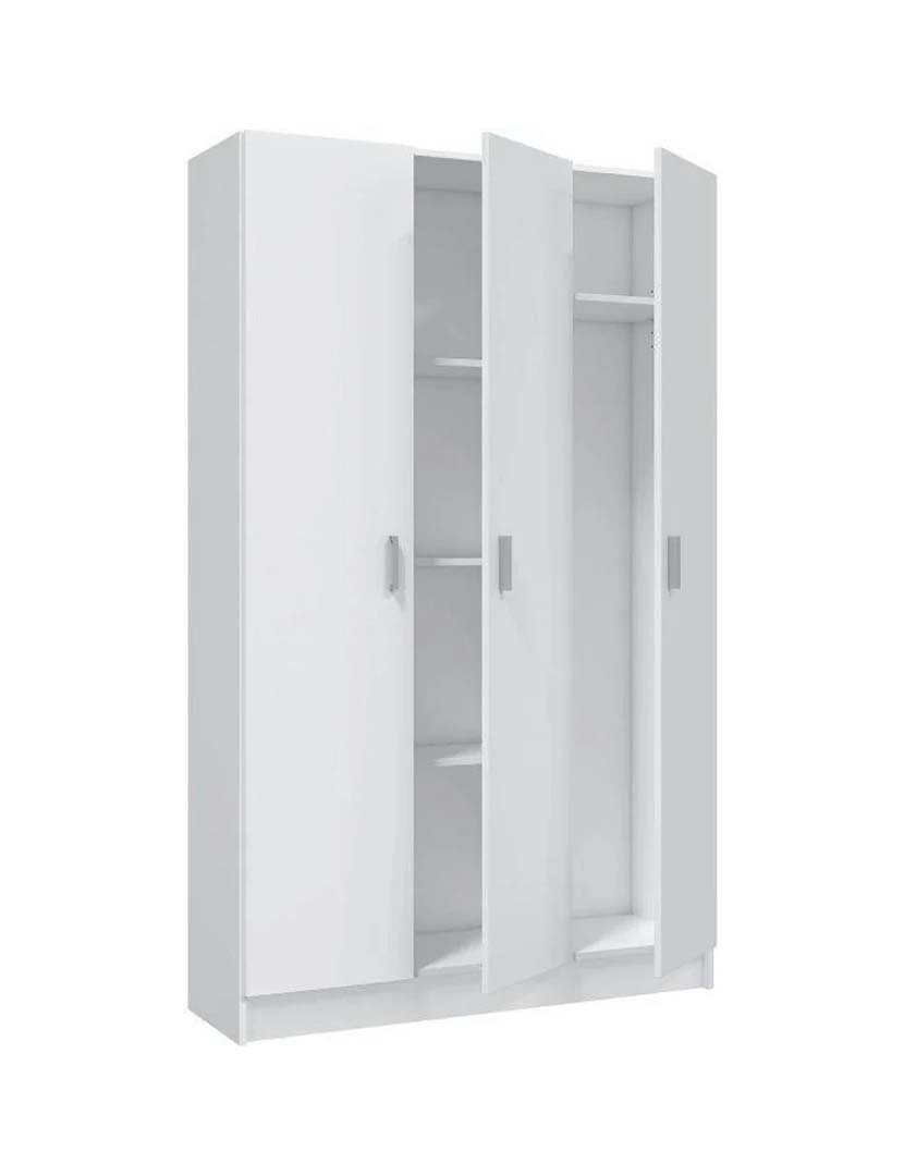 Móvel Lavandaria Use 3 Portas Branco