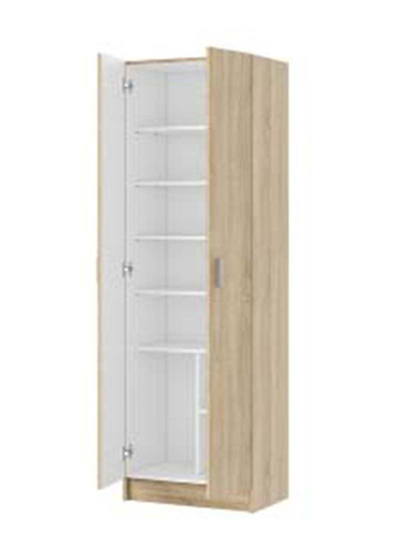 Sapateira Use 2 Portas+Estantes Carvalho