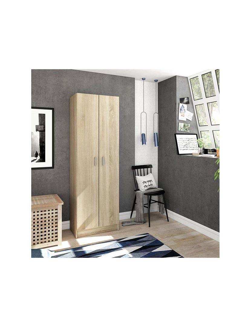 Sapateira Use 2 Portas+Estantes Carvalho