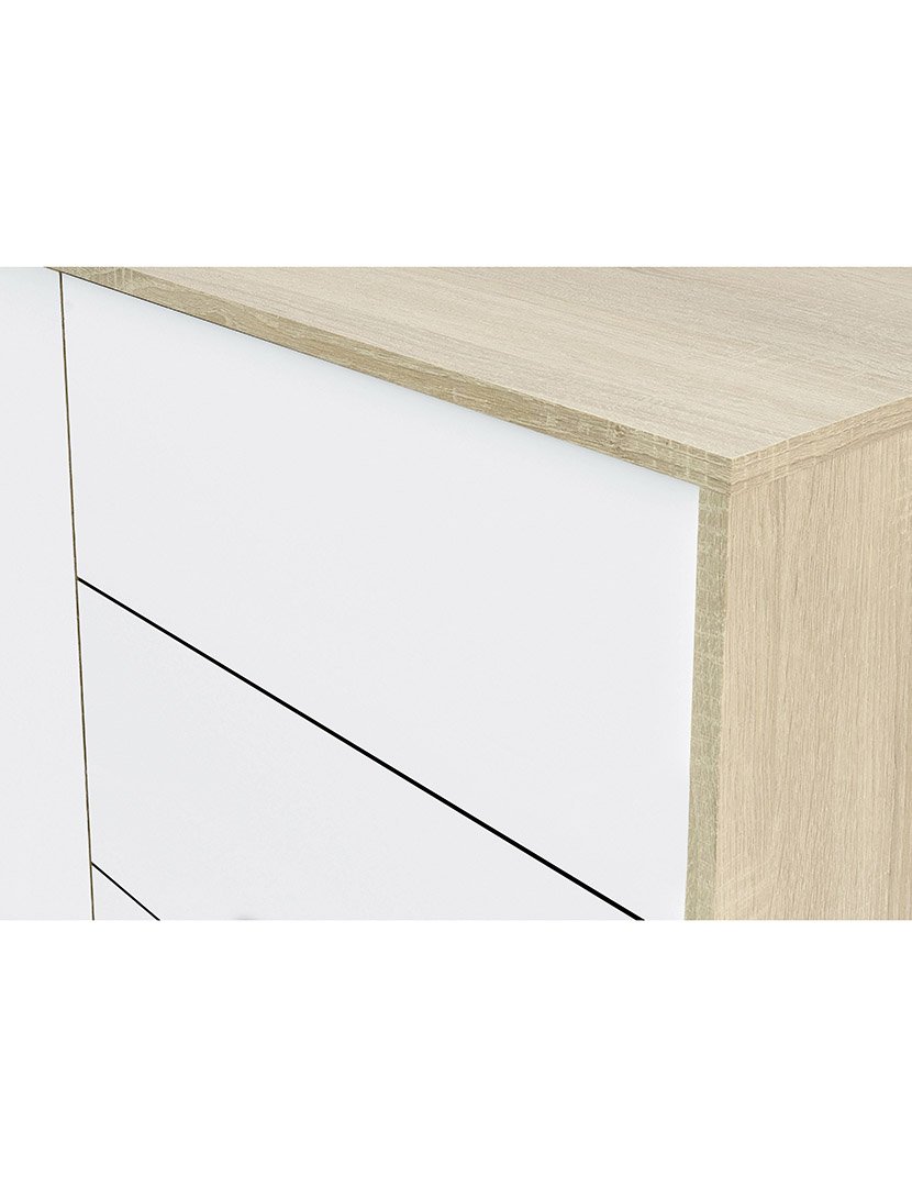 Aparador Urban Plus Carvalho/Branco