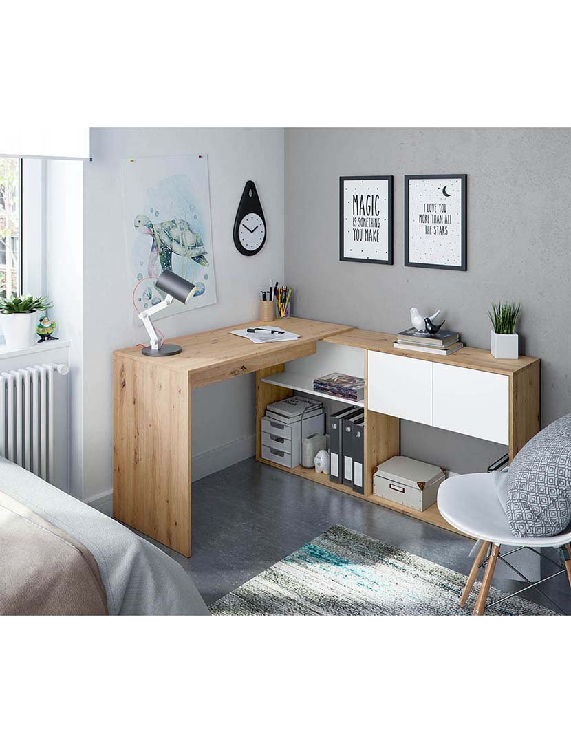 Secretária+Estante Duo