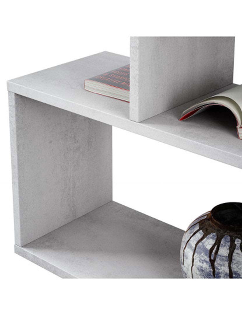 Estante Baixa Danerys Cinza