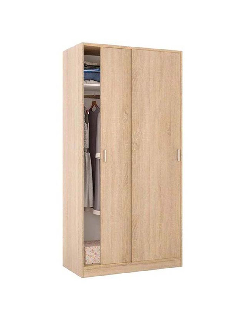 Roupeiro 2 Portas Carvalho