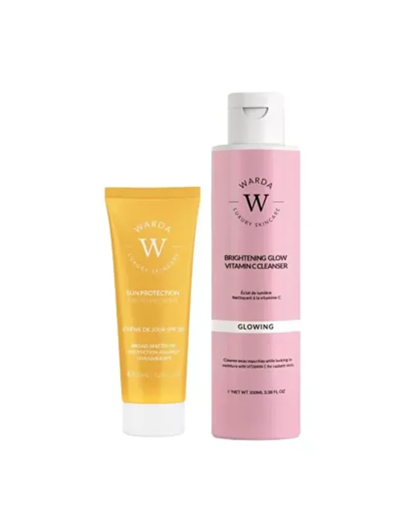 Cleanser Vitamin C Limited Edition Brightening Glow + Creme de Dia Protetor Solar SPF 30 