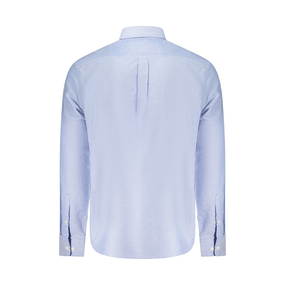 Camisa Manga Comprida Homem Azul celeste