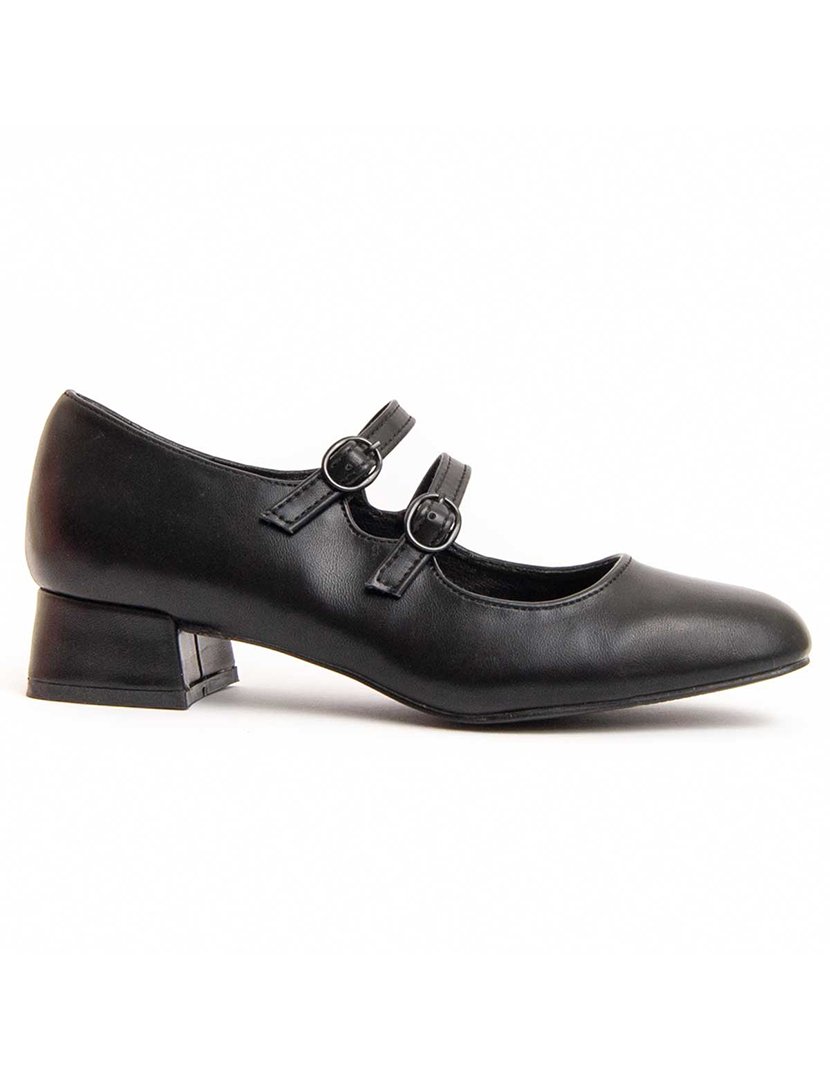 Black Ladies Heeled Shoes