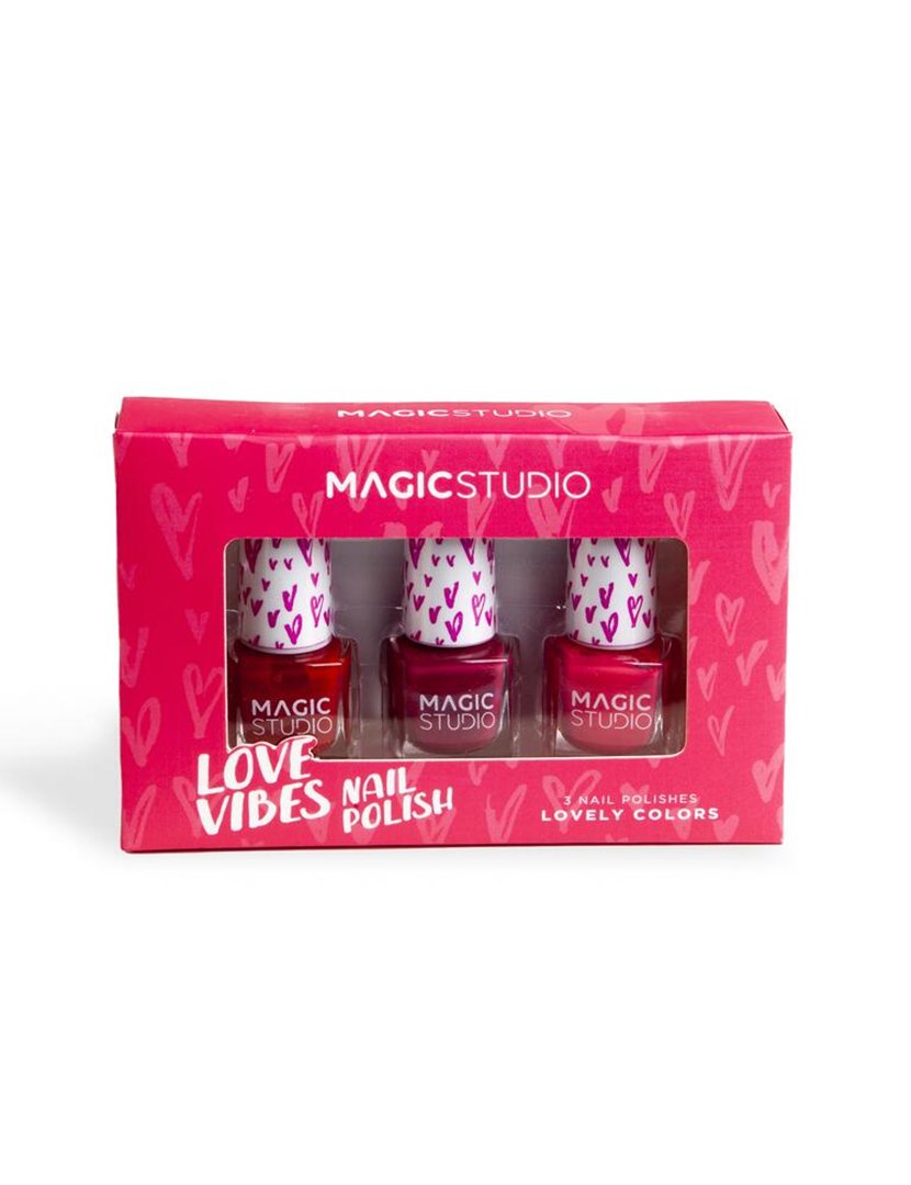 Kit 3 Vernizes Love Vibes