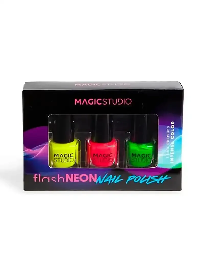 Kit 3 Vernizes Flash Neon