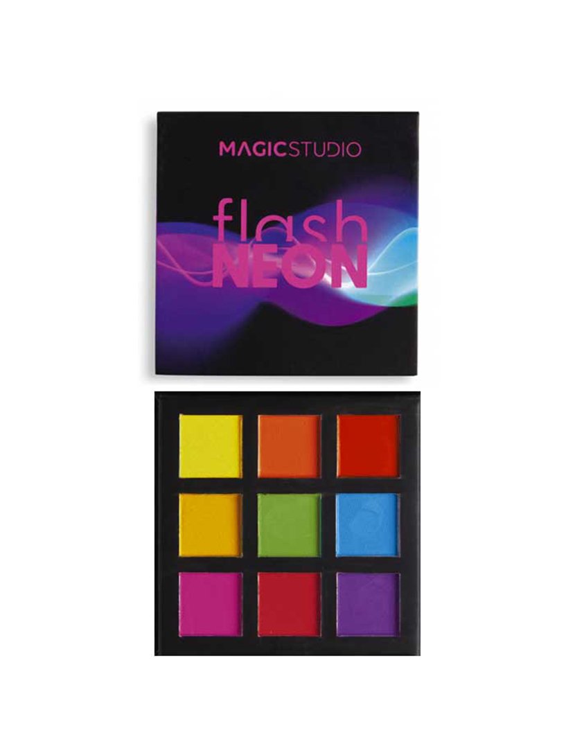 Mini paleta de sombras Flash Neon