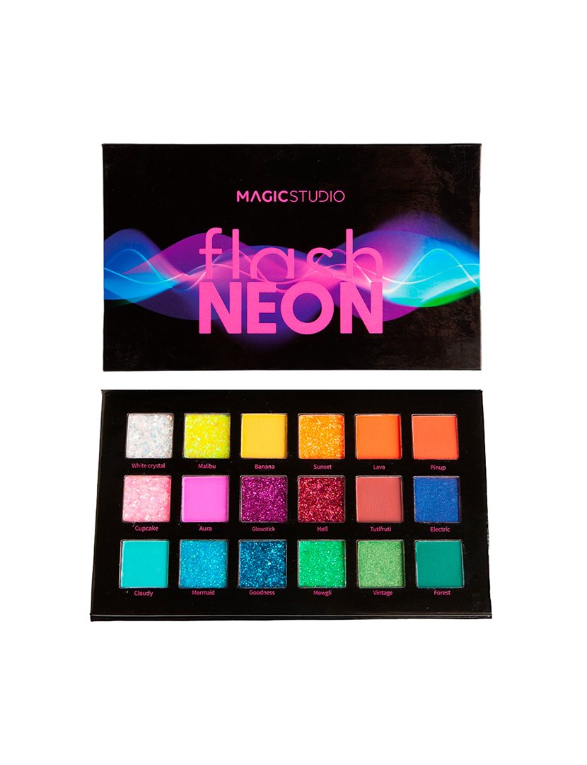 Paleta de sombras Flash Neon