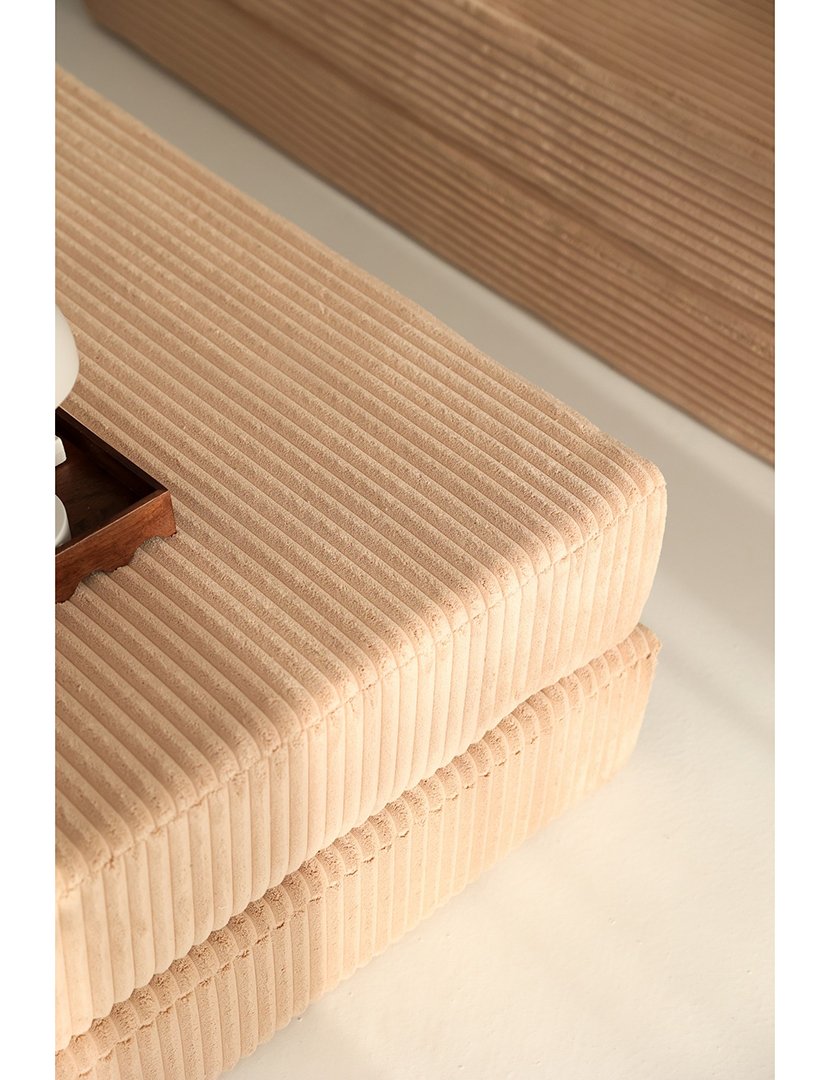 Sofá Cama Chaise Longue Direito Nook Castanho