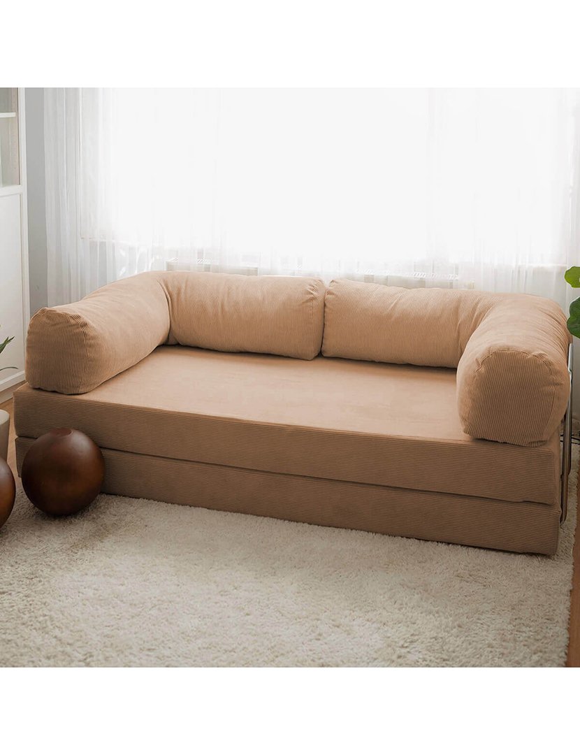 Sofá Cama 3L Nook Castanho