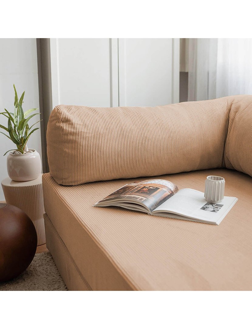 Sofá Cama 3L Nook Castanho