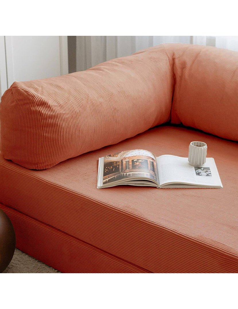 Sofá Cama 3L Nook Coral