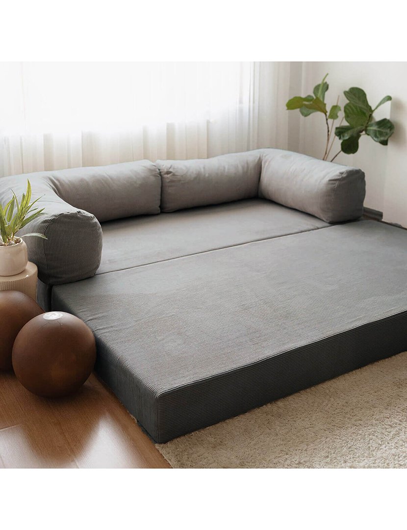 Sofá Cama 3L Nook Antracite