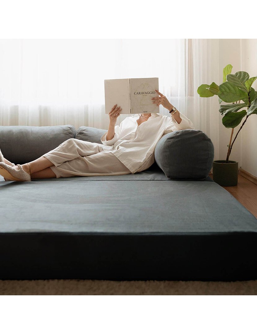 Sofá Cama 3L Nook Antracite