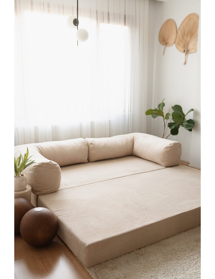 Sofá Cama 3L Nook Bege