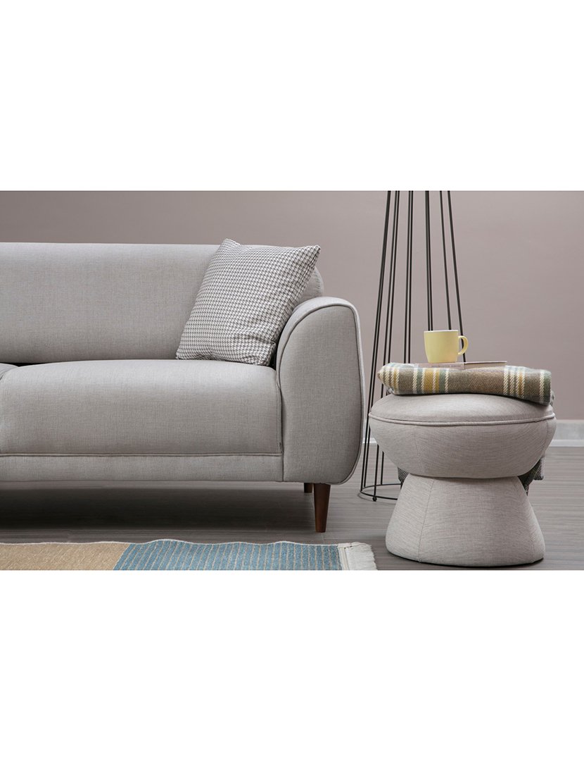 Sofá Cama Chaise Longue Esquerdo Image Bege