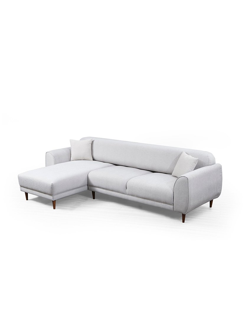 Sofá Cama Chaise Longue Esquerdo Image Bege