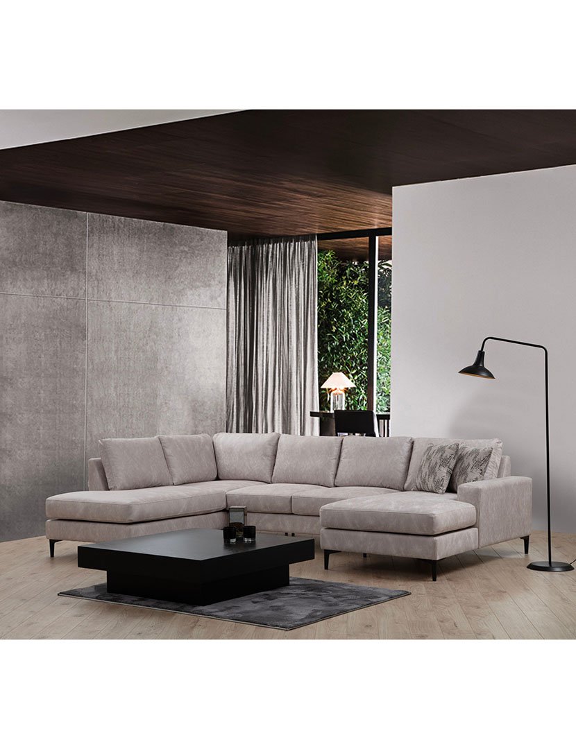 Sofá Canto Porto Bege