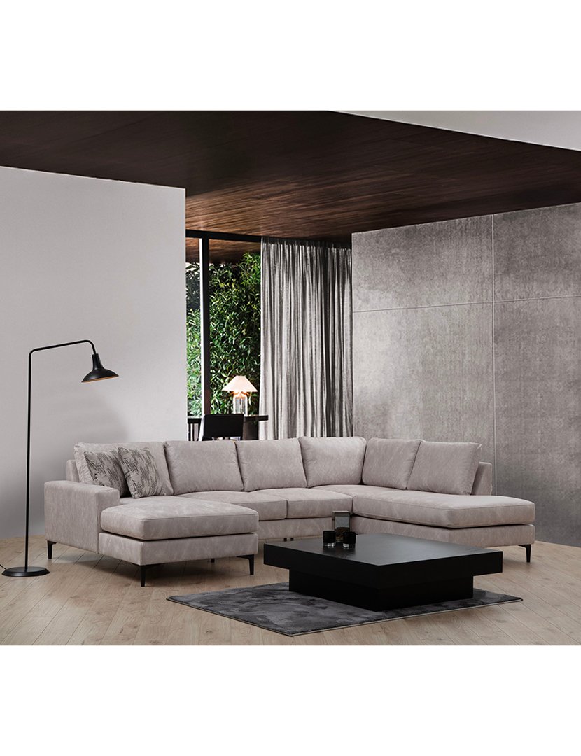 Sofá Canto Porto Bege