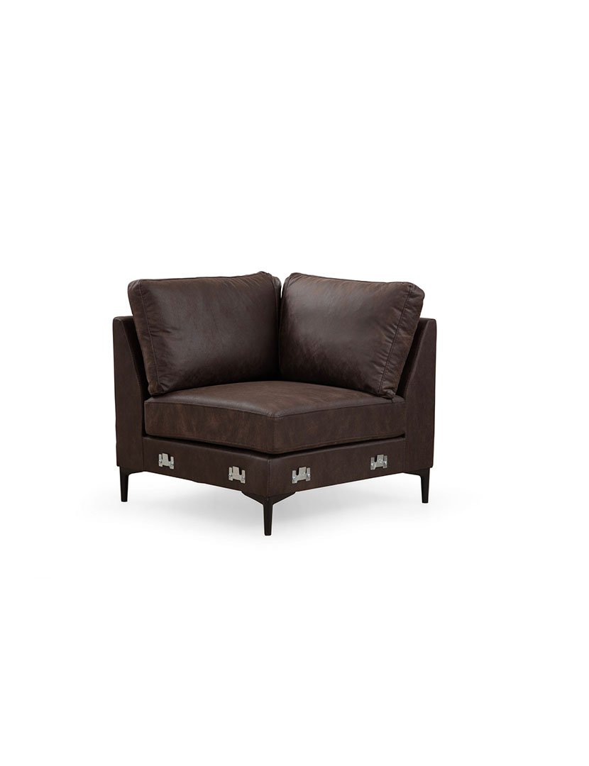 Sofá Canto Porto Castanho