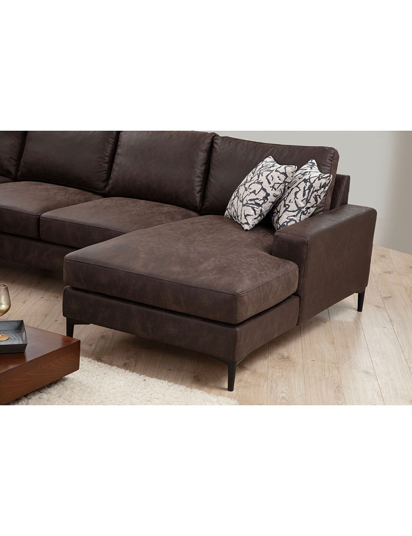 Sofá Canto Porto Castanho