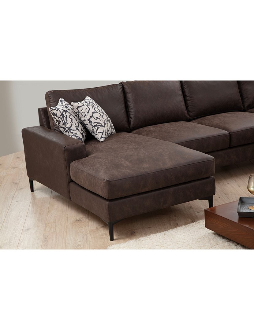 Sofá Canto Porto Castanho