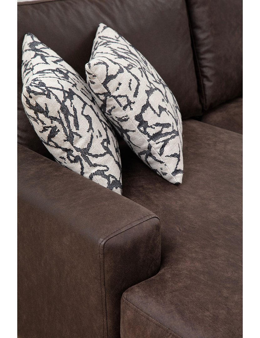 Sofá Canto Porto Castanho