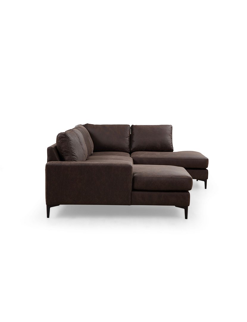 Sofá Canto Porto Castanho