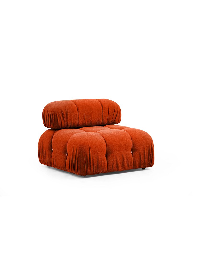 Sofá Modular Chaise Longue Bubble Terracota