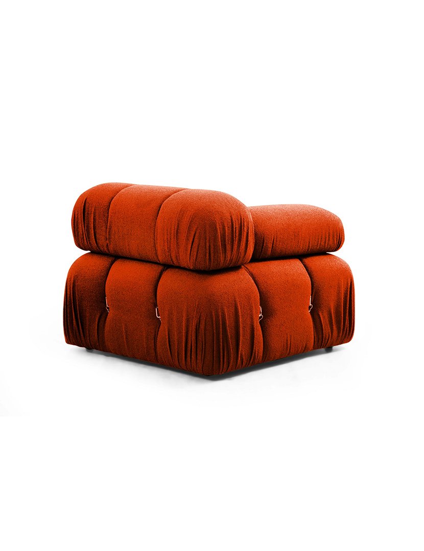 Sofá Modular Chaise Longue Bubble Terracota