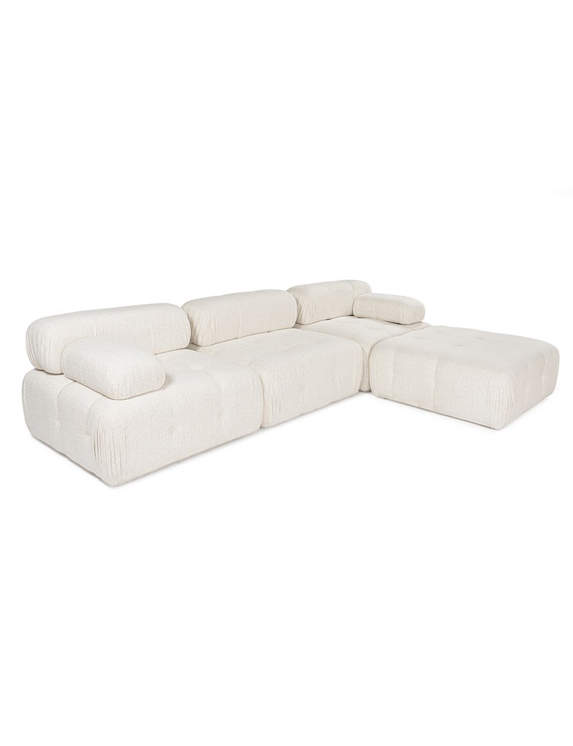 Sofá Modular Chaise Longue Doblo Creme