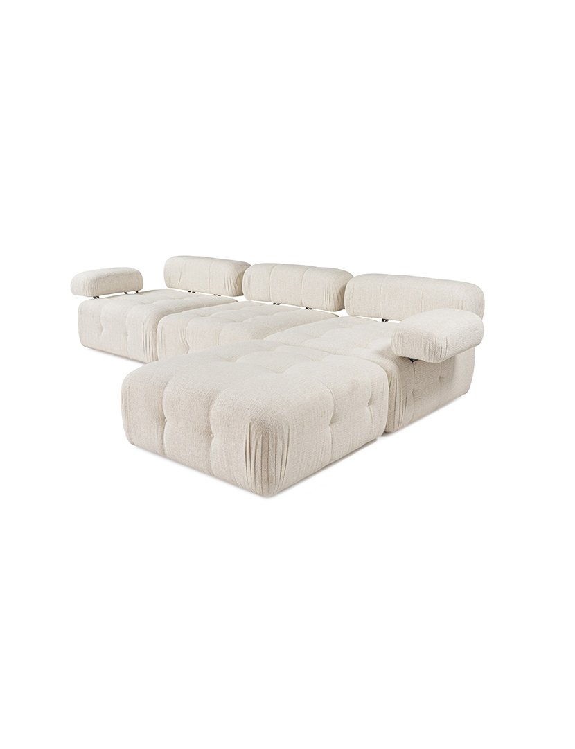 Sofá Modular Chaise Longue Doblo Creme