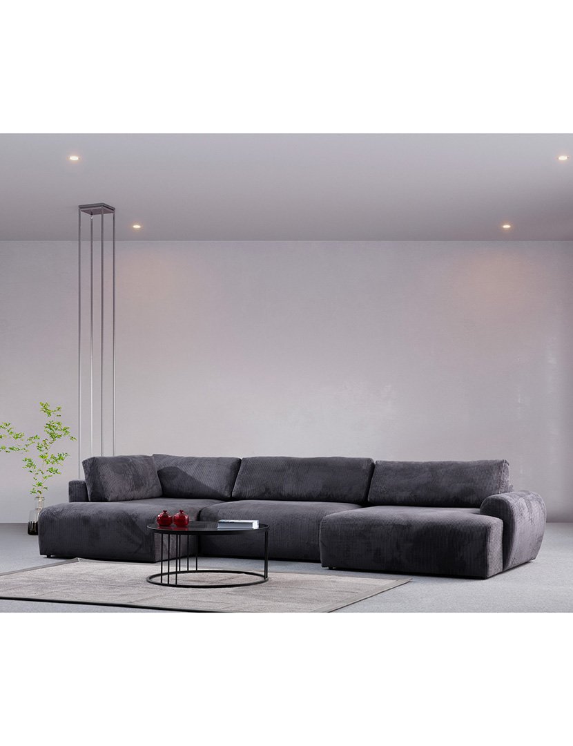 Sofá Canto Enjoy Antracite