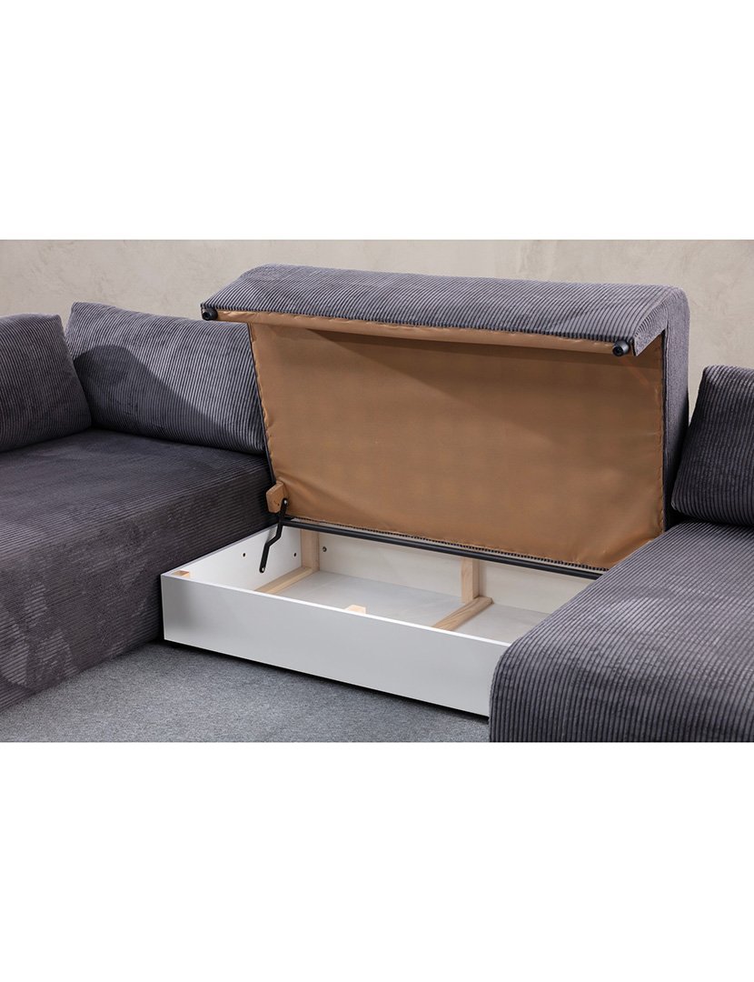 Sofá Canto Enjoy Antracite