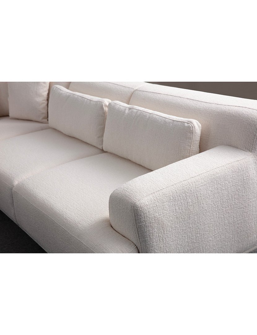 Sofá Canto Jaguar Branco