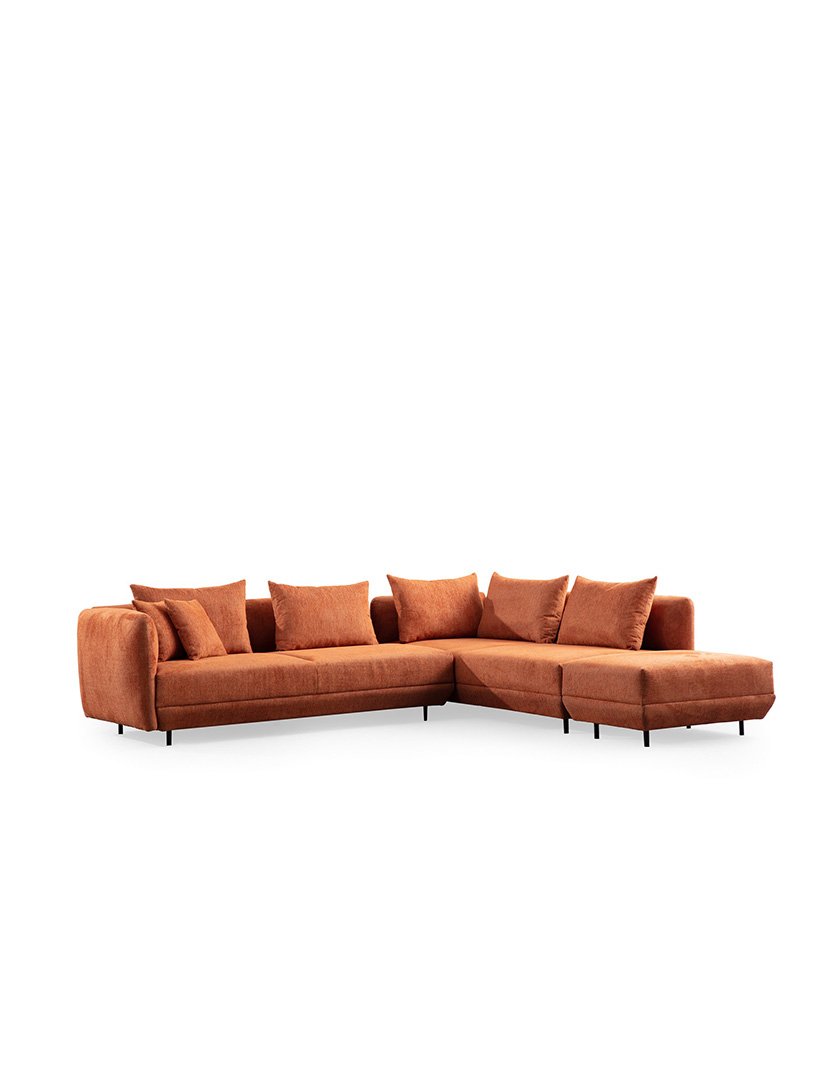 Sofá Canto Floransa Laranja