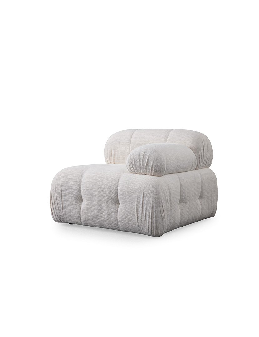 Sofá Modular Chaise Longue 3L Petite Branco