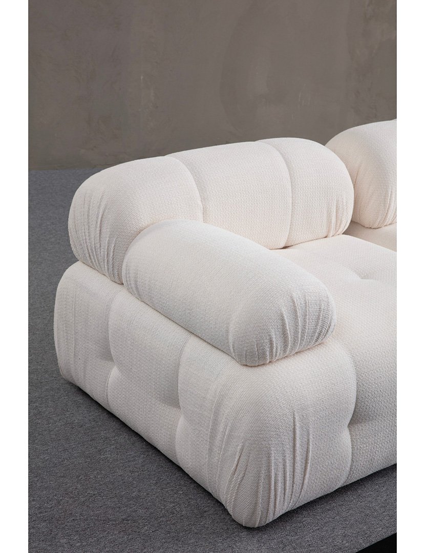 Sofá Modular Chaise Longue 2L Petite Branco