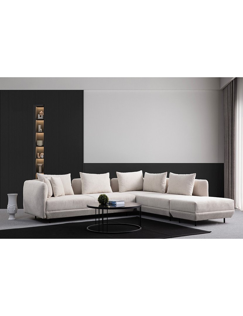 Sofá Canto Floransa Branco