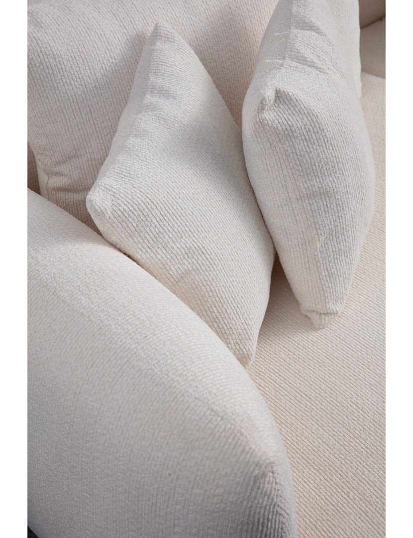 Sofá Canto Floransa Branco