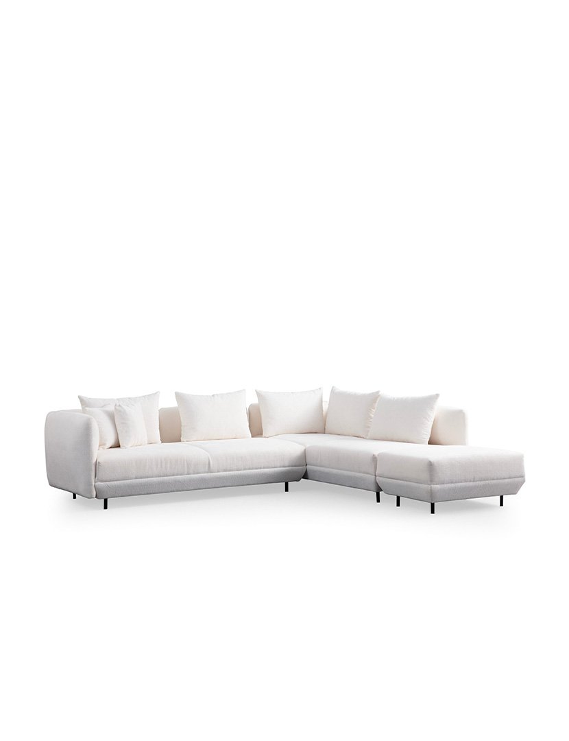 Sofá Canto Floransa Branco