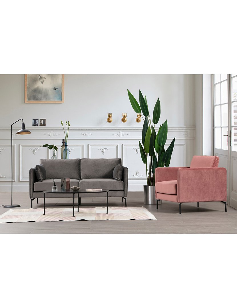 Sofá 2L Sino Cinzento