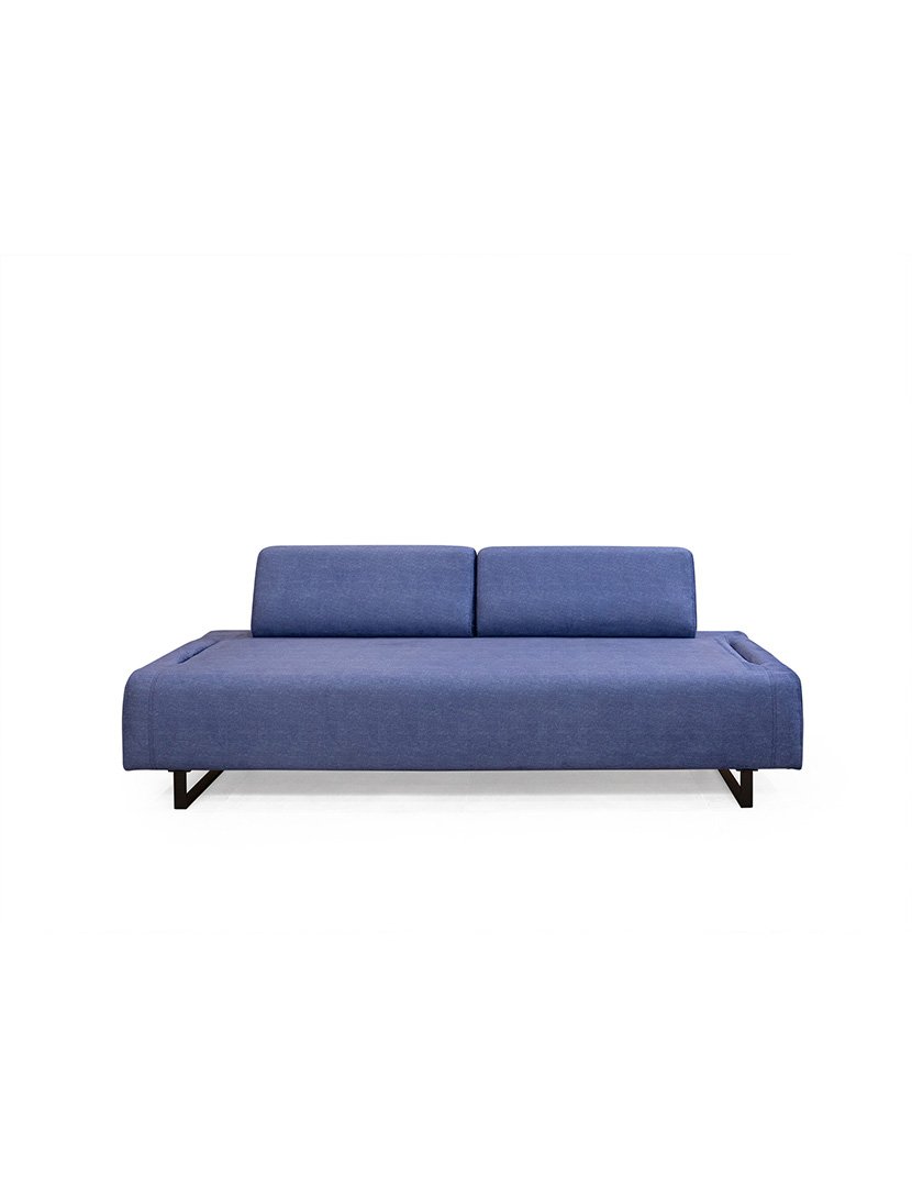 Sofá Cama 3L Infinity Table Azul