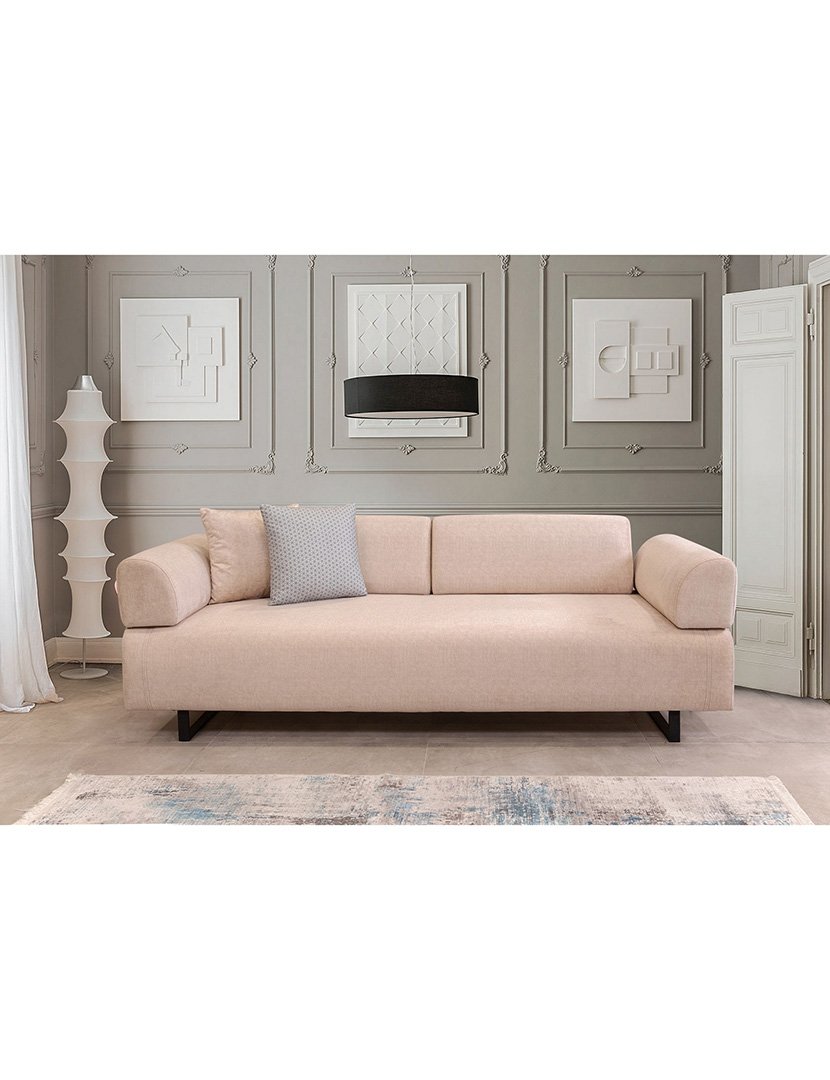 Sofá Cama 3L Infinity Bege