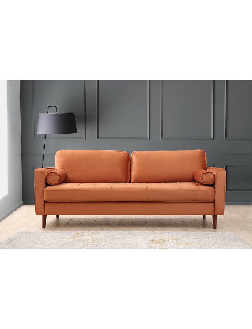 Sofá 3L Rome Laranja