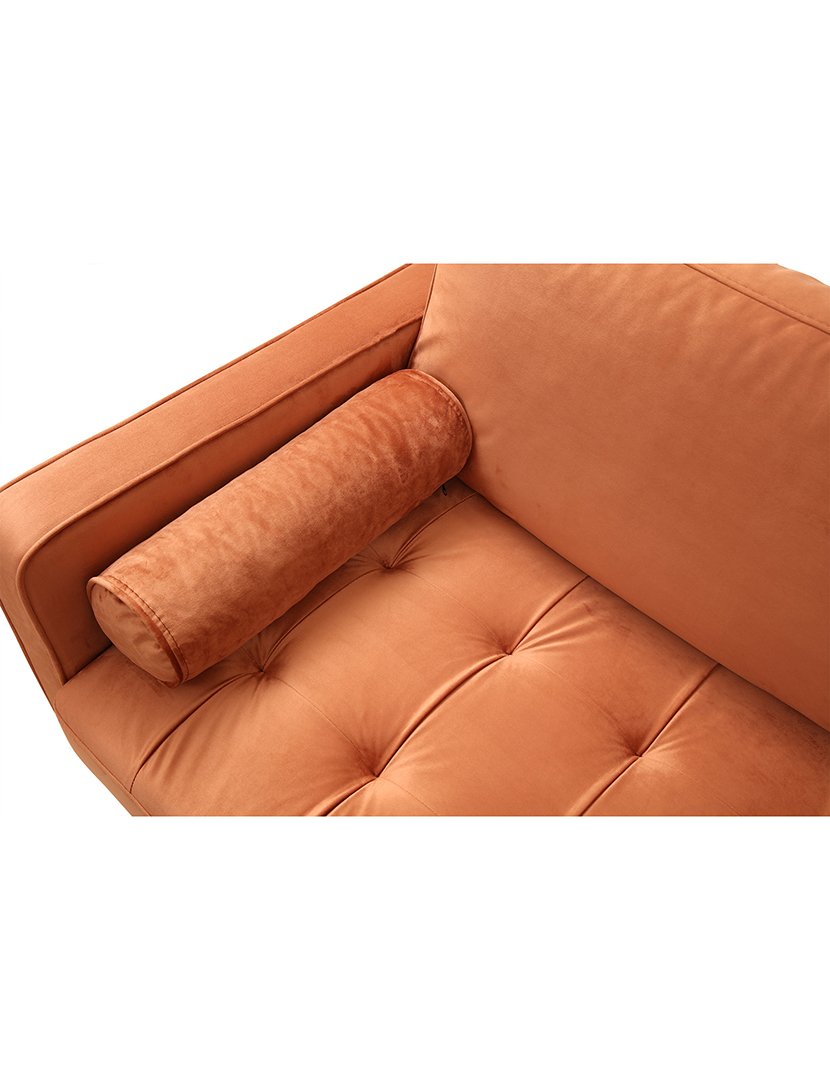 Sofá 3L Rome Laranja