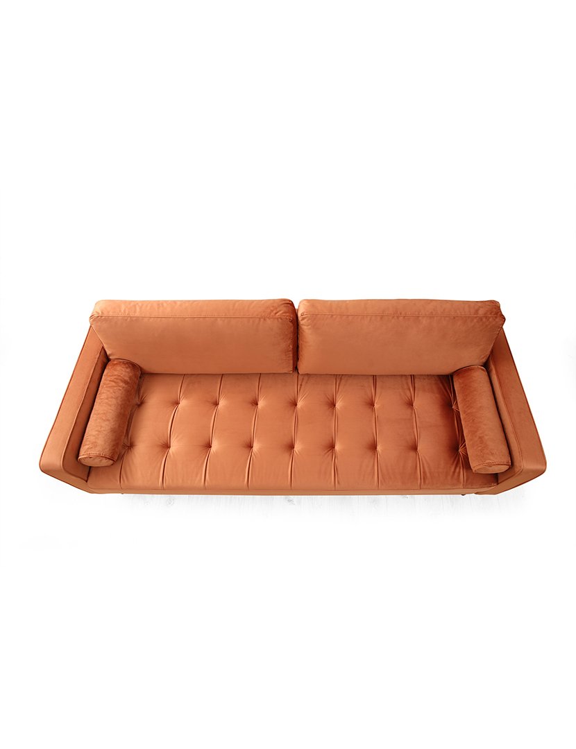 Sofá 3L Rome Laranja